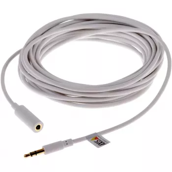 Kabel audio 3.5mm AXIS 01589-001 5m Biały