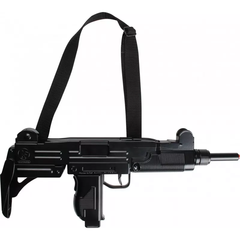 Zabawkowy metalowy karabin maszynowy Pulio 155134/6 — realistyczny design, trwała konstrukcja