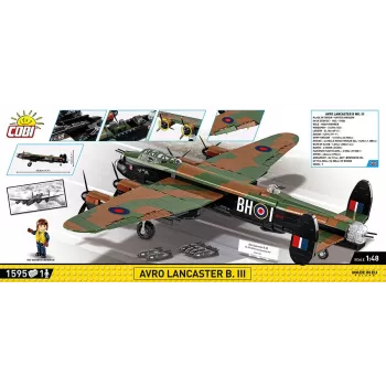 Blocks Avro Lancaster B.III 1595 kloców