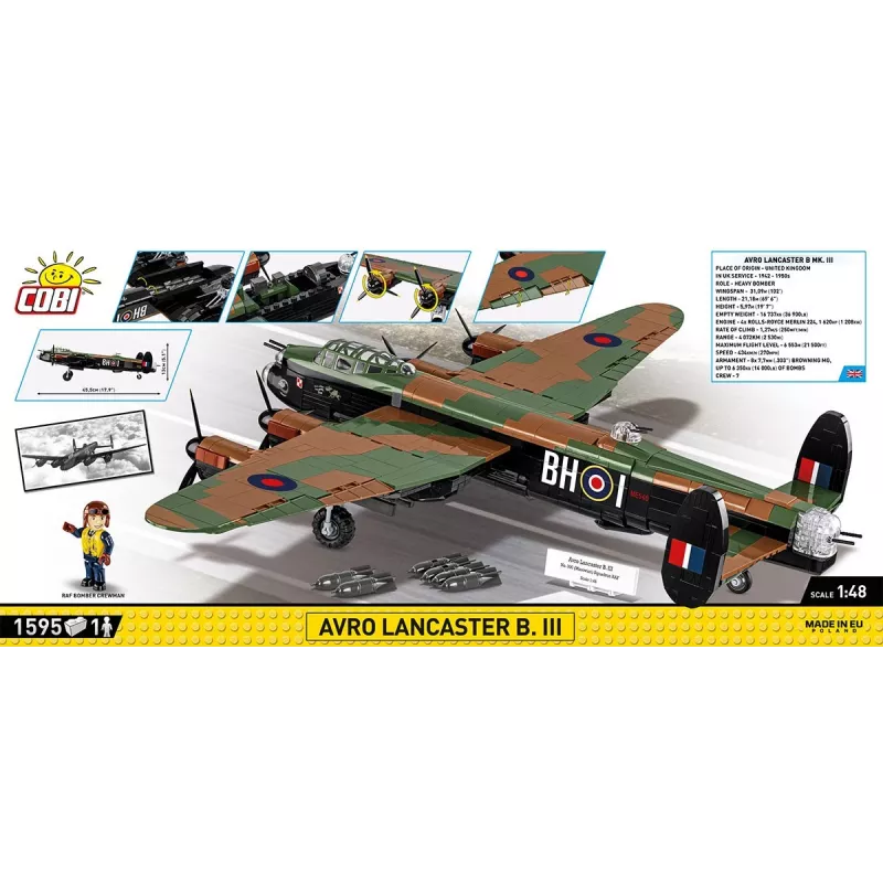 Blocks Avro Lancaster B.III 1595 kloców