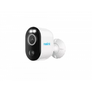 Reolink Argus Series B330 - 5MP zewnętrzna kamera bateryjna, detekcja osób/pojazdów, kolorowe widzenie nocne, Wi-Fi 5/2,4 GHz