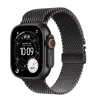 Smartwatch Apple Watch Ultra 3 GPS + Cellular 49mm Czarna Tytanowa Koperta z Czarną Tytanową Pętlą Milanese Średnia