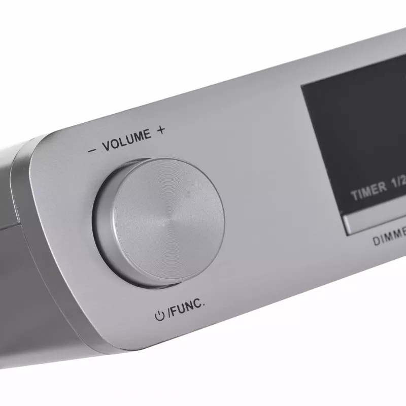 Radio kuchenne BLAUPUNKT KR14BT z Bluetooth, FM, wyświetlaczem LED, 2x0,8W, sieciowe/bateryjne, szare