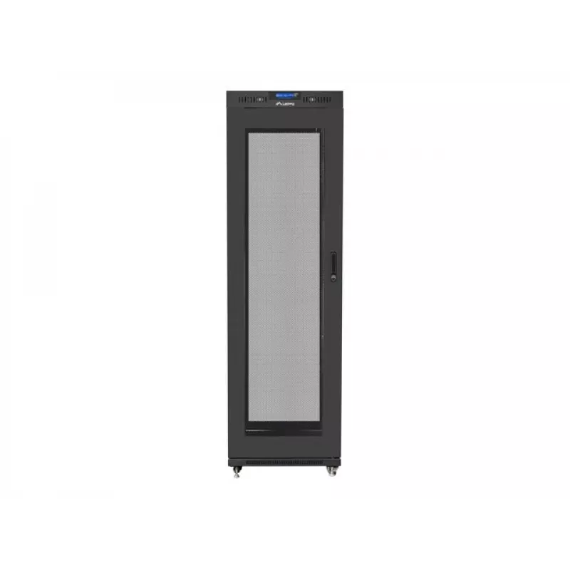 Szafa stojąca LANBERG FF01-6642-23BL 42U 600x600 mm 1200 kg IP20 Czarna