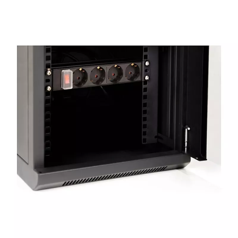 szafa rack DeLOCK 43418 19 cali 12U wysokość czarna