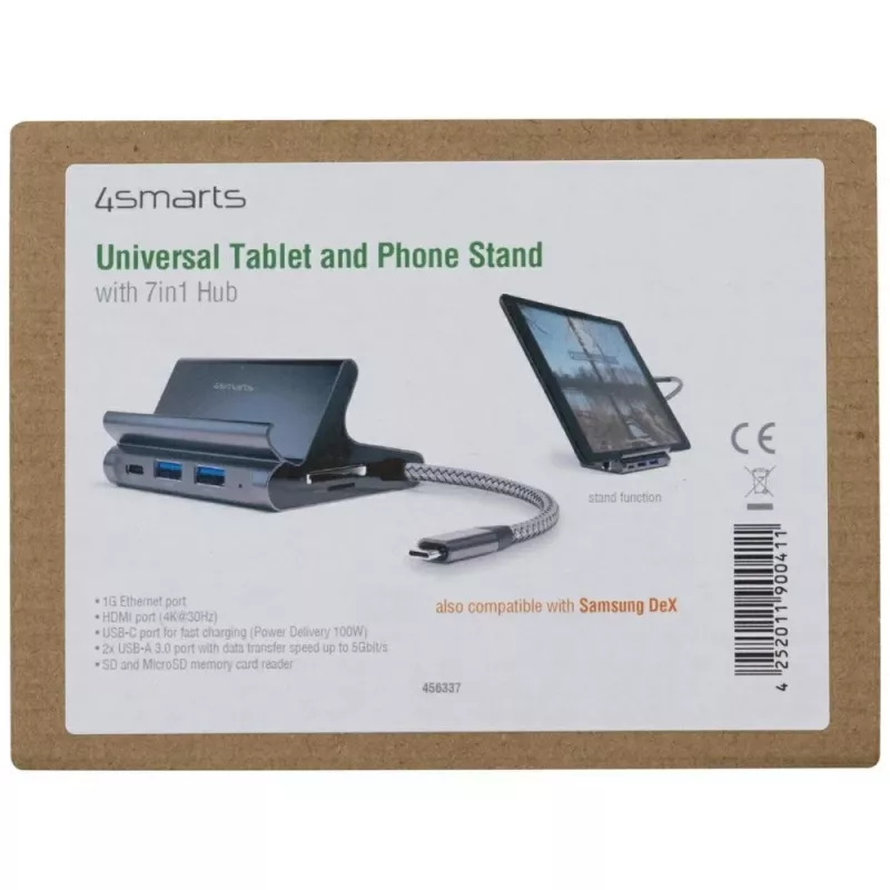 Uchwyt do tabletu/smartfona 7w1 Dex HDMI/RJ45