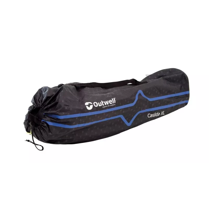 Krzesło kempingowe Outwell Casilda XL — udźwig 150 kg, składane krzesło outdoorowe
