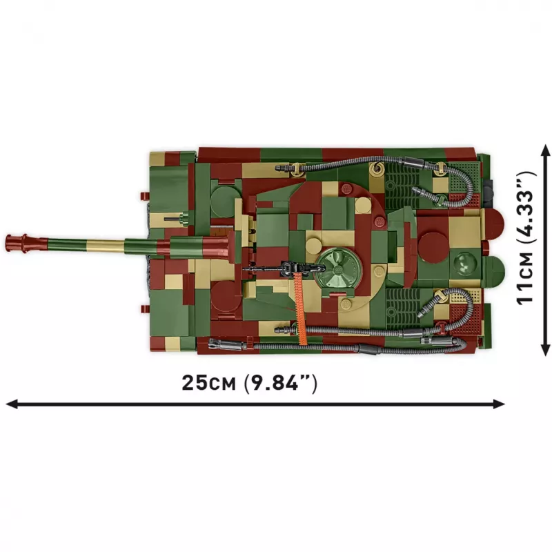 Klocki Pz.Kpfw. VI Tiger wersja E 870 klocków