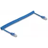 Kabel sieciowy DeLOCK 90197 Niebieski 1,2m Cat6 U/UTP