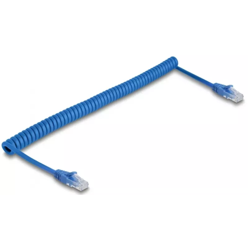 Kabel sieciowy DeLOCK 90197 Niebieski 1,2m Cat6 U/UTP