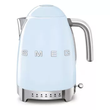 Czajnik elektryczny SMEG w stylu lat 50. KLF04PBEU, pastelowy niebieski