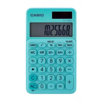 Casio kieszonkowy kalkulator SL-310UC-GN zielony