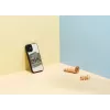 Etui na telefon Man and Wood do iPhone 12 mini — wzór biały byk