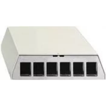 Patch panel Rutenbeck PP-UM A-6 Ap rw 6 portów czysta biel