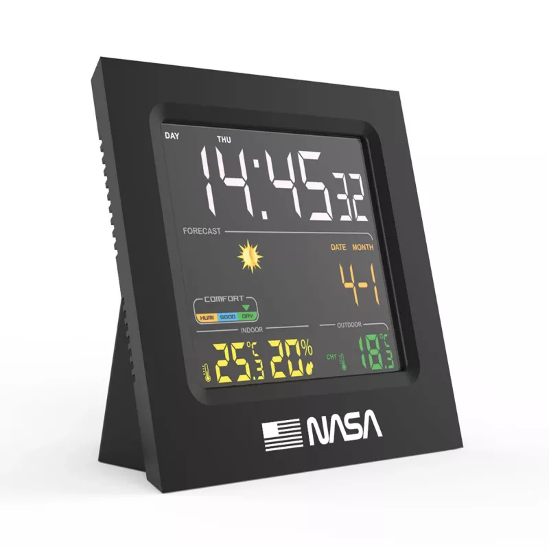 Stacja pogodowa Nasa WS300 10-w-1 czujnik bezprzewodowy do monitorowania wewnątrz i na zewnątrz