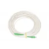 Patchcord Extralink SC/APC–SC/APC Singlemode G.657.A2 3 mm Simplex LSOH 10 m, biały