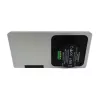 Podwójny panel sterowania Shelly Wall Display X2 WiFi/BLU (srebrny) + BLU H&T
