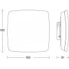 Czujnik obecności Steinel True Presence UP KNX 056339 IP54 360° detekcja