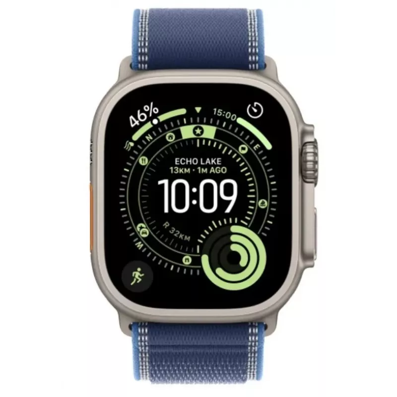 Smartwatch Apple Watch Ultra 3 GPS + Cellular 49mm Titanium Blue Band M/L