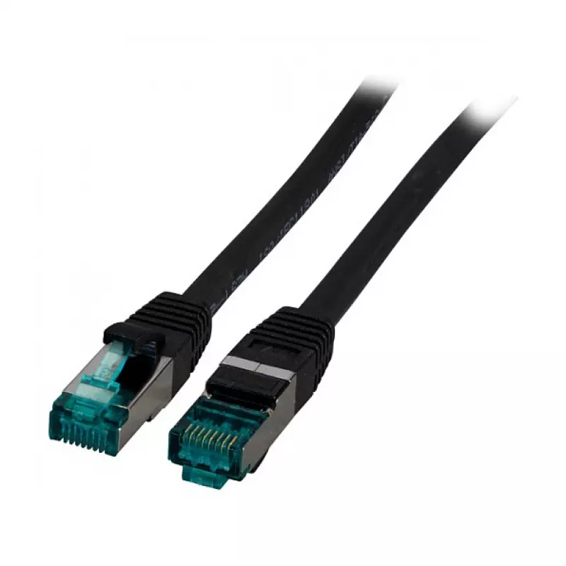 EFB-Elektronik Kabel krosowy RJ45 kat.6A S/FTP LSZH czarny 5m Producent: EFB Elektronik (MK6001.5B)