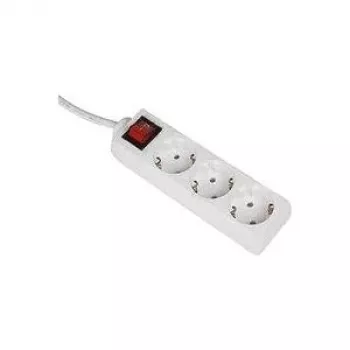 Hama 00030535 listwa przeciwprzepięciowa Biały 3 gniazda AC 3 m