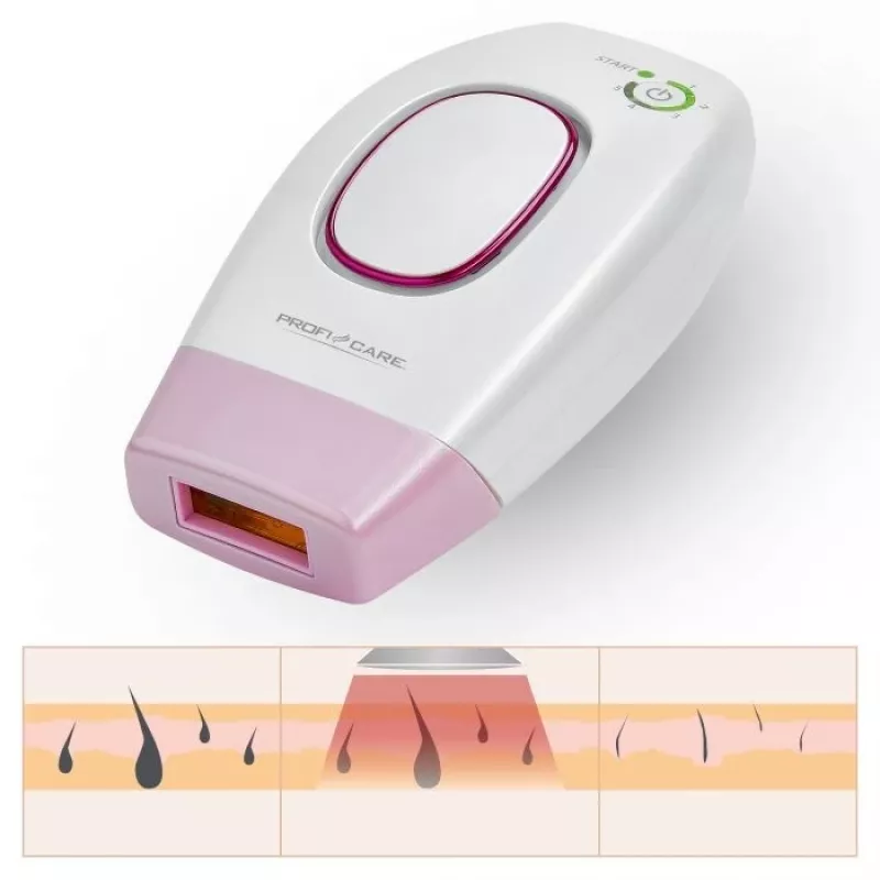 ProfiCare PC-IPL 3024 Róż, Biały