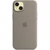 Silicone etui Apple iPhone 15 Plus MagSafe Clay Cover
