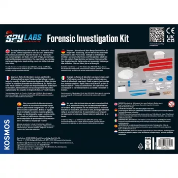 Spy Labs Incorporated Forensic Investigation Kit, Detektiv-Sets internationale Version