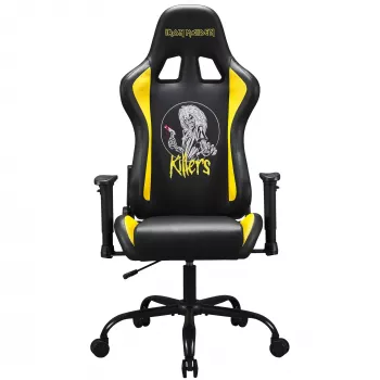 Fotel gamingowy SUBSONIC Subsonic Pro Iron Maiden Killers — ergonomiczna konstrukcja, regulowana wysokość
