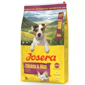 JOSERA Adult Mini Chicken with rice - sucha karma dla psów - 10kg