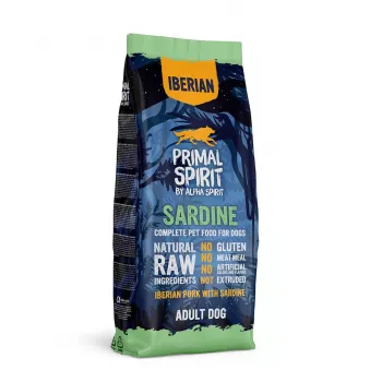 PRIMAL SPIRIT Iberian Sardine – półwilgotna karma dla psów – 12 kg