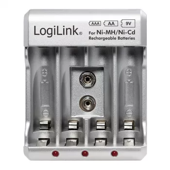 Ładowarka do akumulatorów Ni-MH / Ni-Cd AA / AAA / 9V