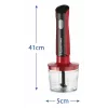 Russell Hobbs 27140-56 blender 1 L Przenośny blender 500 W Czarny, Czerwony, Przezroczysty