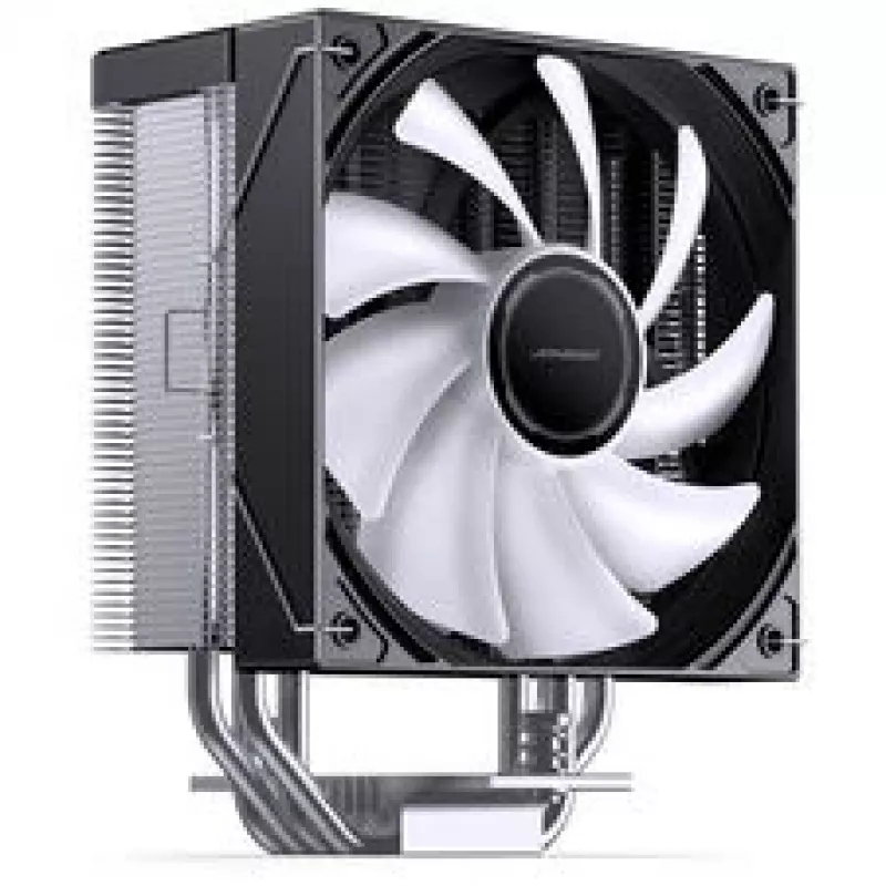 Chłodzenie CPU Jonsbo CB40 czarne ARGB Single-Tower 225W TDP, wentylator PWM 120 mm