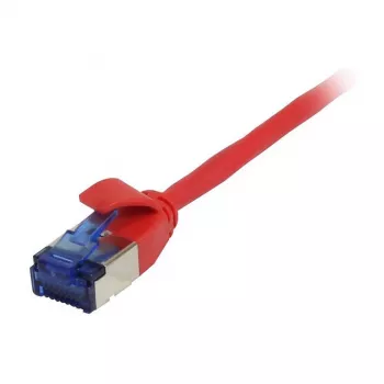 Synergy 21 kabel Patch-RJ45 U/FTP 500Mhz 0.15m CAT6*Czerwony* cienkiline Round d=3,8mm TPE/LSZH(Superflex) AWG32 Synergy 21 - Sieć - CAT 6a