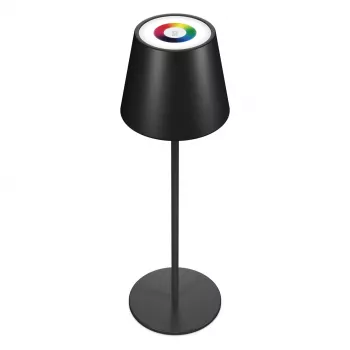 Lampa stołowa LED RealPower TableLight 360 RGB 3W Czarna