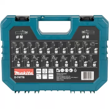 Makita D-74778 frez Zestaw frezów