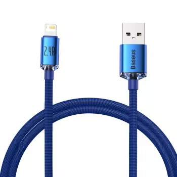 Kabel Lightning Baseus CAJY000003 1,2 m niebieski 2,4 A