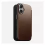 Etui z klapką Nomad NM014209858 do Apple iPhone 17, 16 cm (6,3 cala), brązowe, 4 kieszenie na karty