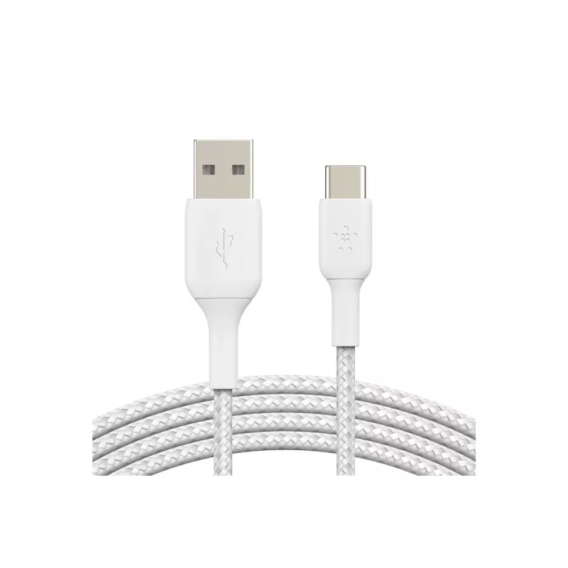 Kabel USB Belkin CAB002BT1MWH 1m USB A na USB C biały