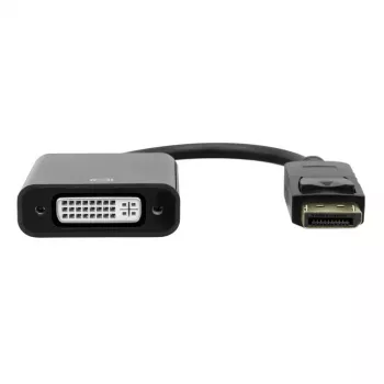 Adapter DisplayPort na DVI Garbot 20 cm M/Ż Czarny, kabel 20 cm, męski DisplayPort na żeński DVI
