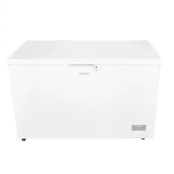 Zamrażarka skrzyniowa MPM MPM-380-SK-15E, 380 l, R600a, sterowanie elektroniczne, zamek na klucz, 1300×710×850 mm