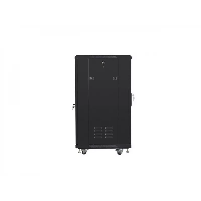Lanberg FF01-6622-12B szafa rack 22U Wolnostojąca Czarna