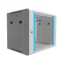 Szafa wisząca Extralink 9U 600x450 Szara