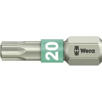 Końcówka wkrętakowa Wera 3867/1 TS TX 20, 25 mm, stal nierdzewna
