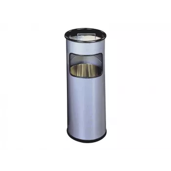 Durable Kosz na śmieci/popielnik - Okrągły - 17 L - Metal