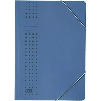 ELBA teczka elastyczna chic 400010108 DIN A4 150Bl. karton ciemnoniebieska (400010108)