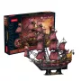 Puzzle 3D cubicfun Queen Anne's Revenge Anniversary Version – model 306-T4040H, kolekcjonerski statek do montażu