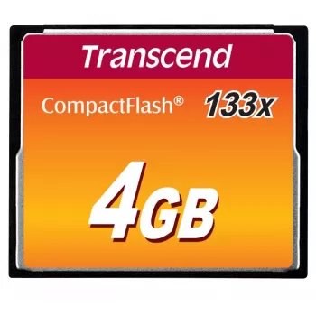 Pamięć flash Transcend CompactFlash 4 GB 133x TS4GCF133