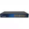 ALLNET 16+2P PoE Switch ALL-SG8418PM — 18-portowy Gigabit, 16 portów PoE, 2 porty uplink